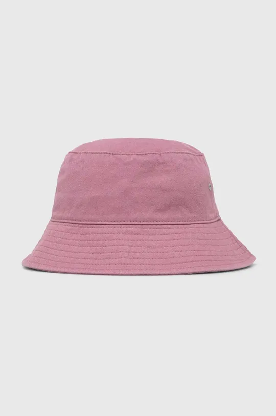Βαμβακερό καπέλο Levi's ροζ