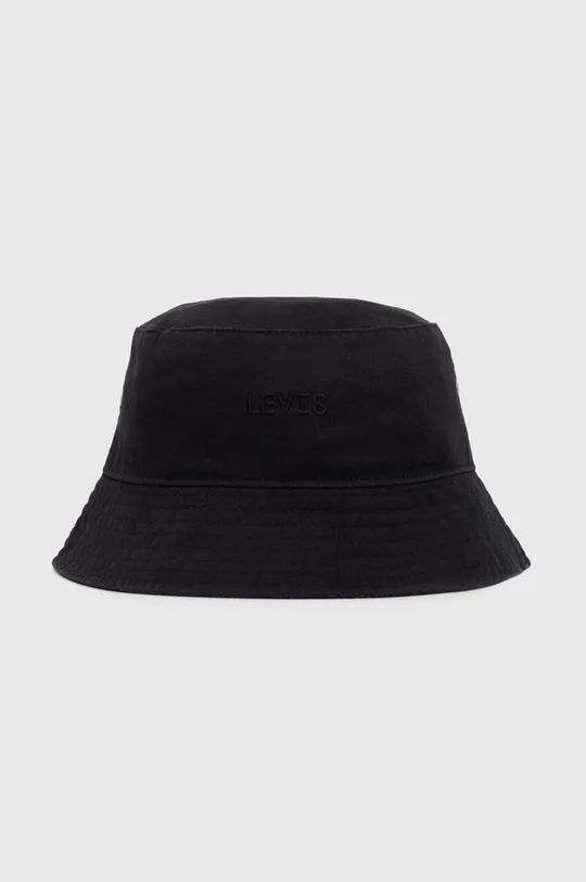 čierna Bavlnený klobúk Levi's Unisex