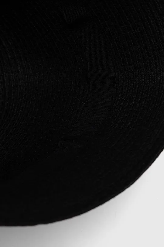 czarny Karl Lagerfeld kapelusz