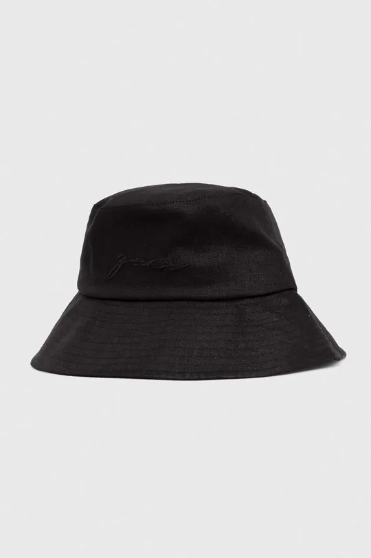 czarny Gant kapelusz lniany Unisex