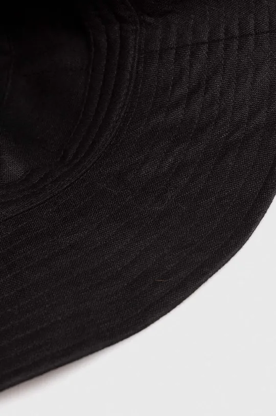 μαύρο Λινό καπέλο Gant