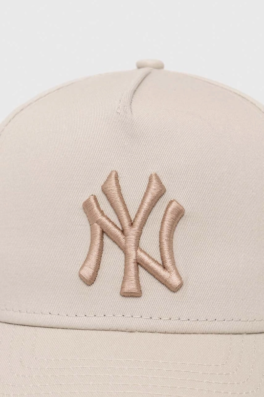 New Era berretto da baseball in cotone beige