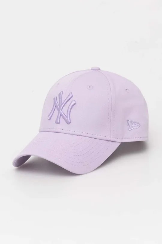 violet New Era cotton baseball cap Unisex