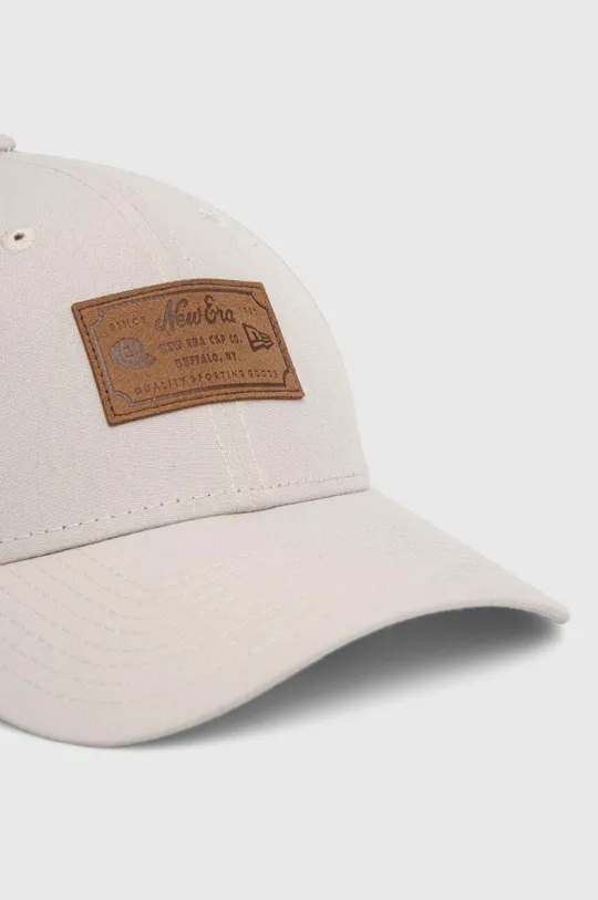 New Era czapka z daszkiem beżowy