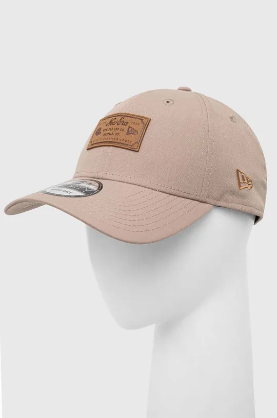 beżowy New Era czapka z daszkiem Unisex