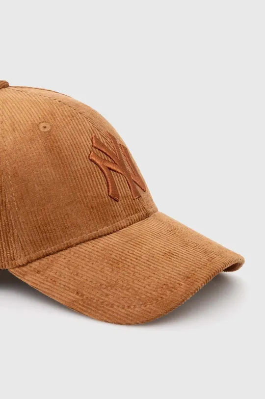 New Era cappello con visiera in velluto a coste 92% Cotone, 7% Rayon, 1% Elastam