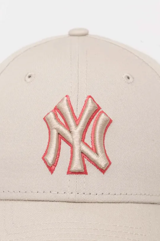 New Era berretto da baseball in cotone grigio