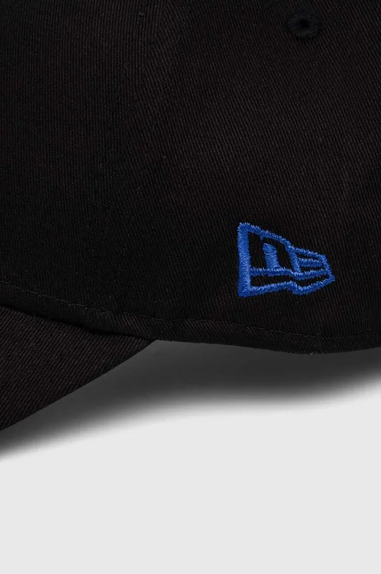New Era czapka z daszkiem bawełniana czarny