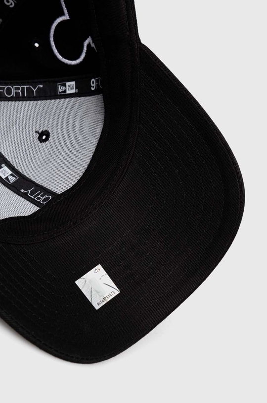 black New Era cotton baseball cap