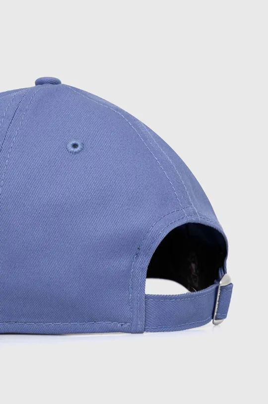 New Era czapka z daszkiem bawełniana niebieski