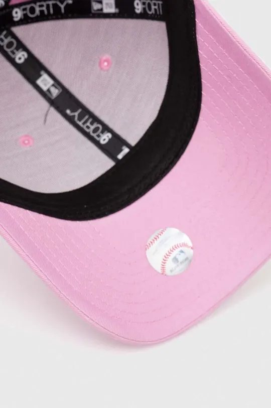 ροζ Βαμβακερό καπέλο του μπέιζμπολ New Era