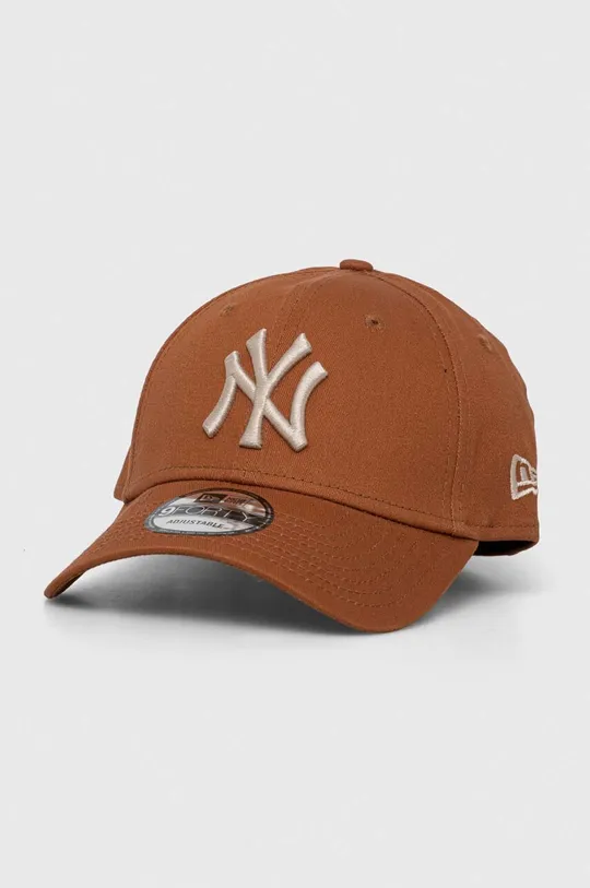 brown New Era cotton baseball cap Unisex