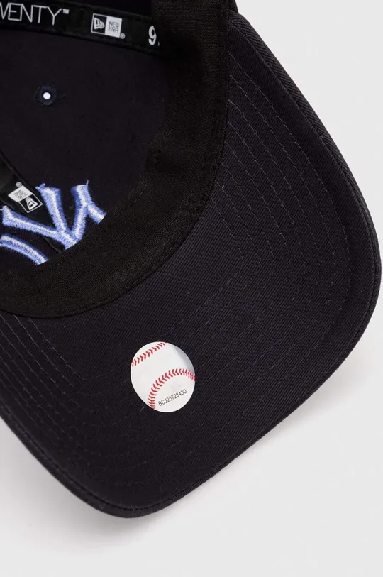 blu navy New Era berretto da baseball in cotone