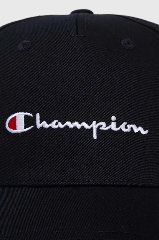 Βαμβακερό καπέλο του μπέιζμπολ Champion 0 μαύρο