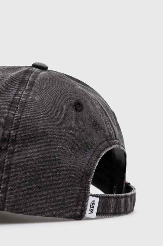 Vans czapka z daszkiem jeansowa Premium Standards Logo Curved Bill LX 100 % Bawełna