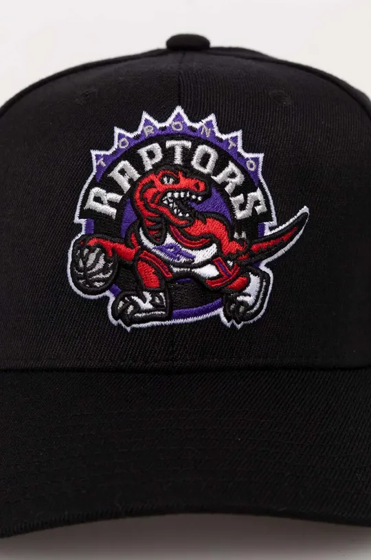 Mitchell&Ness czapka z daszkiem z domieszką wełny NBA TORONTO RAPTORS czarny