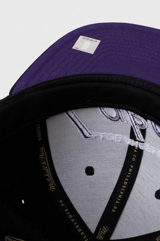 fekete Mitchell&Ness sapka gyapjúkeverékből NBA LOS ANGELES LAKERS