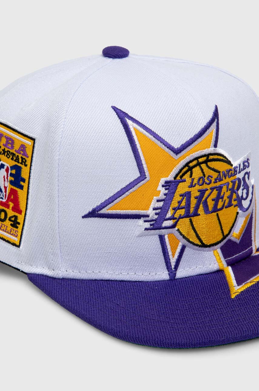 Mitchell&Ness czapka z daszkiem NBA LOS ANGELES LAKERS biały