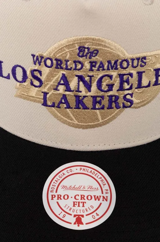 Mitchell&Ness czapka z daszkiem NBA LOS ANGELES LAKERS beżowy
