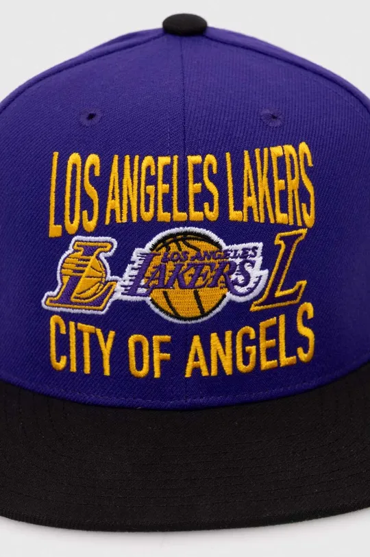 Mitchell&Ness berretto da baseball NBA LOS ANGELES LAKERS violetto