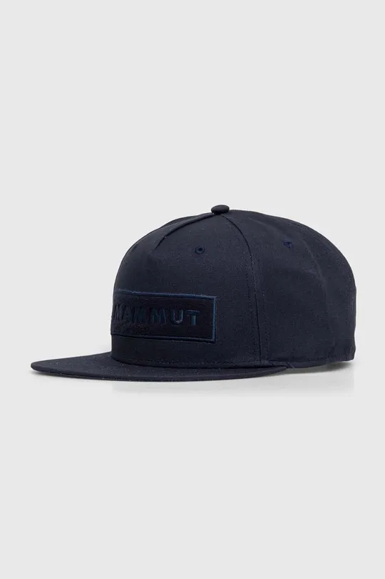 σκούρο μπλε Βαμβακερό καπέλο του μπέιζμπολ Mammut Unisex