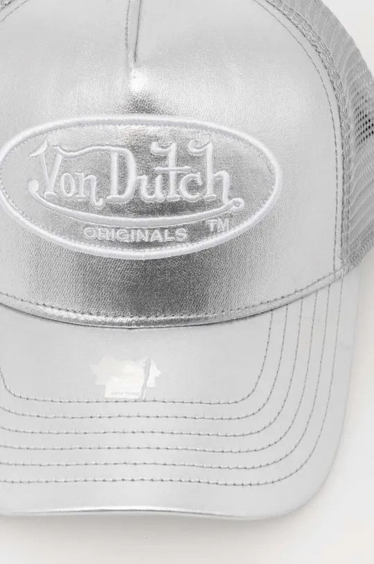 Von Dutch czapka z daszkiem srebrny