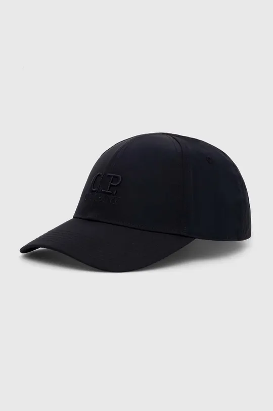 granatowy C.P. Company czapka z daszkiem Chrome-R Logo Cap Unisex