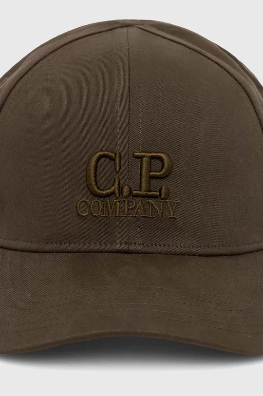 C.P. Company czapka z daszkiem bawełniana Gabardine 100 % Bawełna