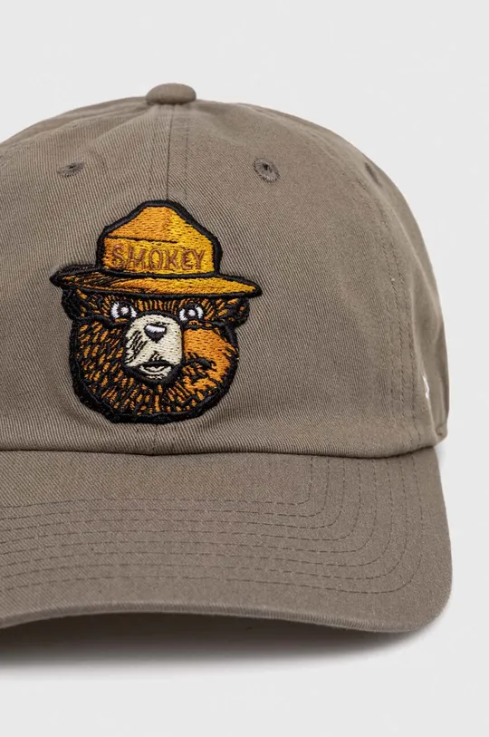American Needle czapka z daszkiem bawełniana Smokey the Bear zielony