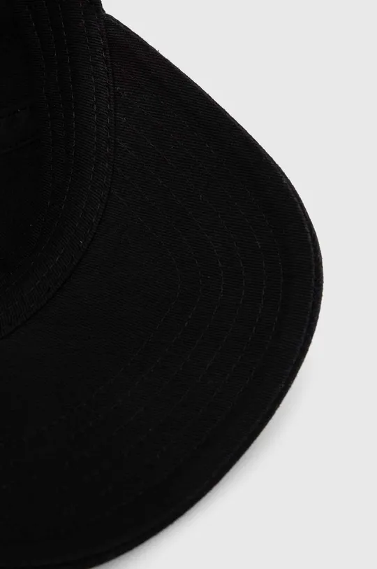 μαύρο Βαμβακερό καπέλο του μπέιζμπολ Peak Performance
