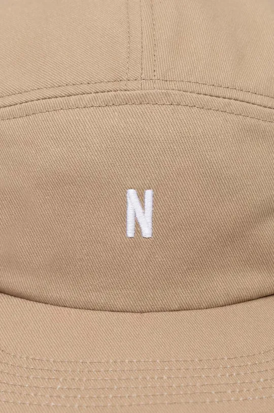 Norse Projects cotton baseball cap Twill 5 Panel Cap beige