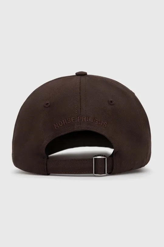 Norse Projects czapka z daszkiem bawełniana Felt N Twill Sports Cap 100 % Bawełna