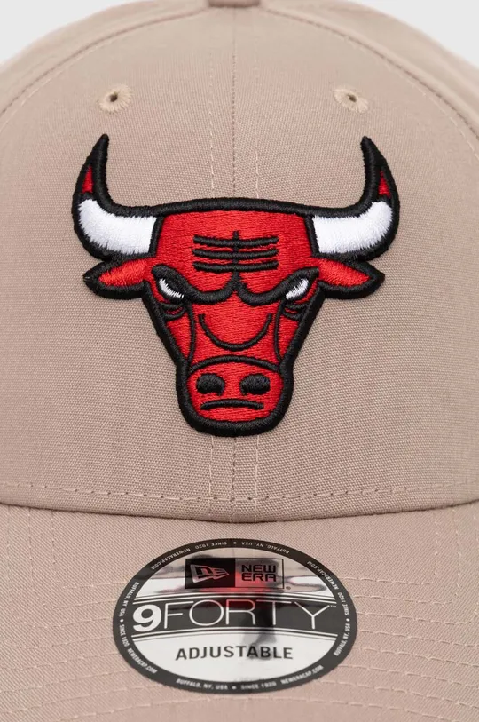 New Era czapka z daszkiem 9Forty Chicago Bulls beżowy