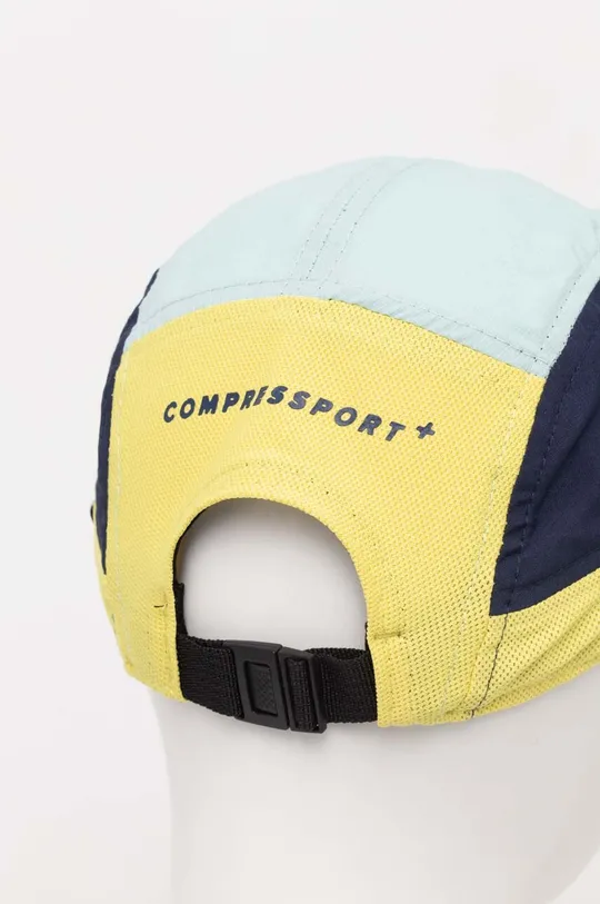 Καπέλο Compressport 5 Panel Light Cap Υλικό 1: 92% Πολυεστέρας, 8% Σπαντέξ Υλικό 2: 100% Πολυεστέρας
