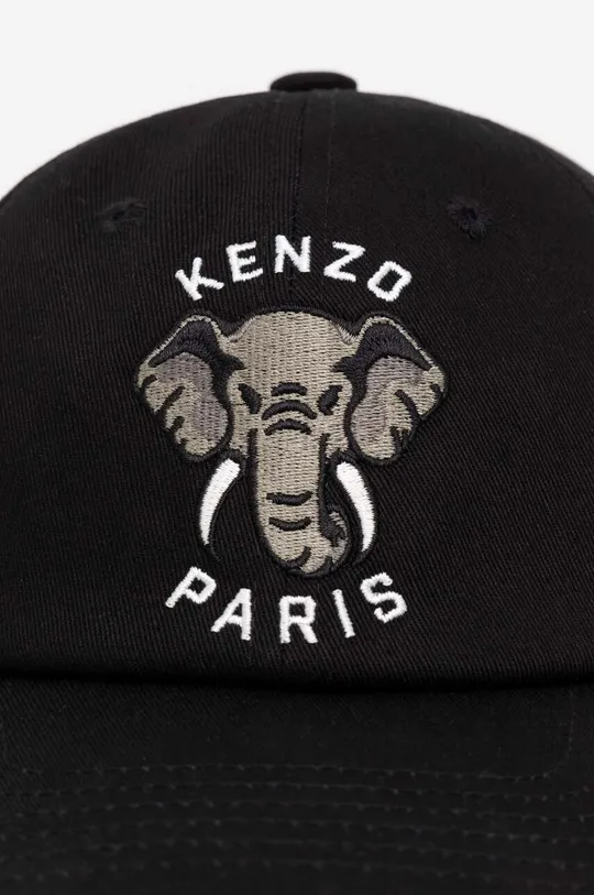 Kenzo șapcă de baseball din bumbac negru