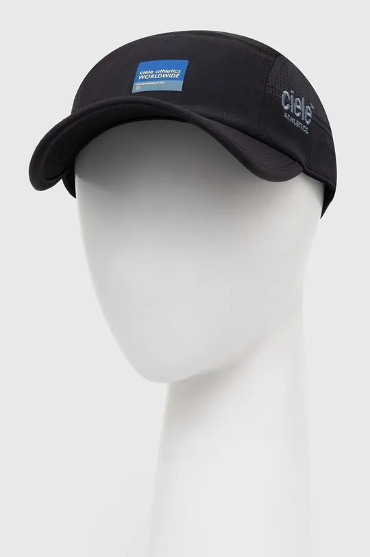 czarny Ciele Athletics czapka z daszkiem GOCap SC GRP - Winc Unisex
