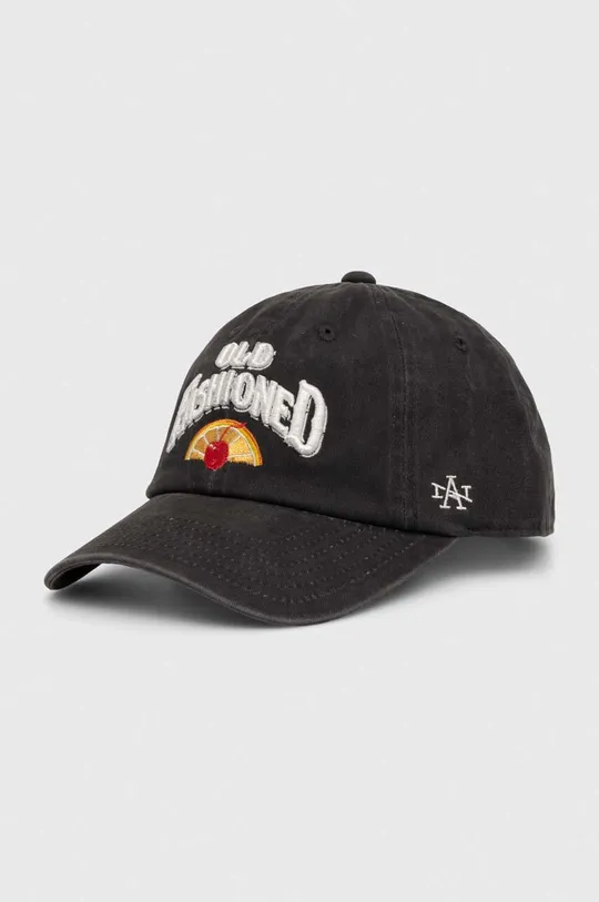 μαύρο Βαμβακερό καπέλο του μπέιζμπολ American Needle Archive Cocktail Unisex