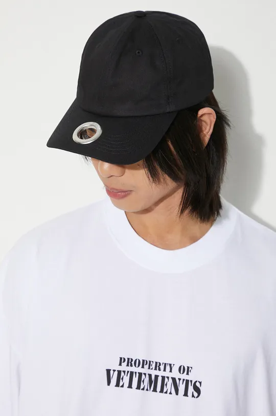 VETEMENTS cotton baseball cap Ring Cap