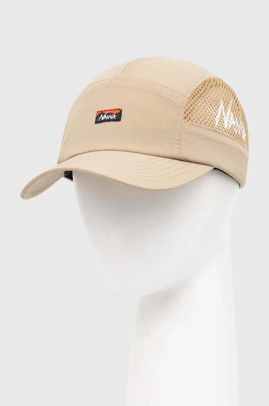 beżowy Nanga czapka z daszkiem Dotair® Mesh Jet Cap Unisex