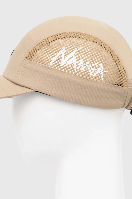 Nanga czapka z daszkiem Dotair® Mesh Jet Cap beżowy