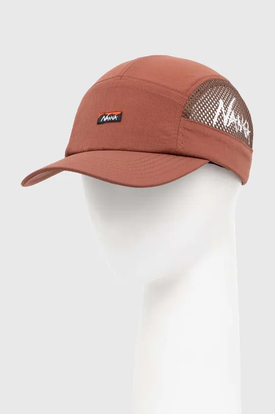 brązowy Nanga czapka z daszkiem Dotair® Mesh Jet Cap Unisex