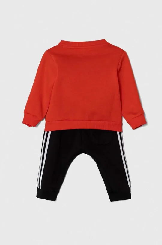 Cпортивний костюм для немовлят adidas червоний