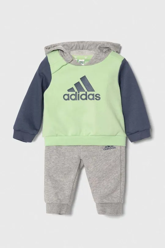 зелений Cпортивний костюм для немовлят adidas Для хлопчиків