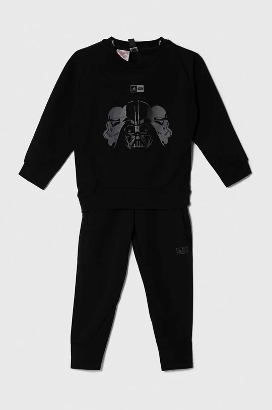 črna Otroška trenirka adidas x Star Wars Fantovski