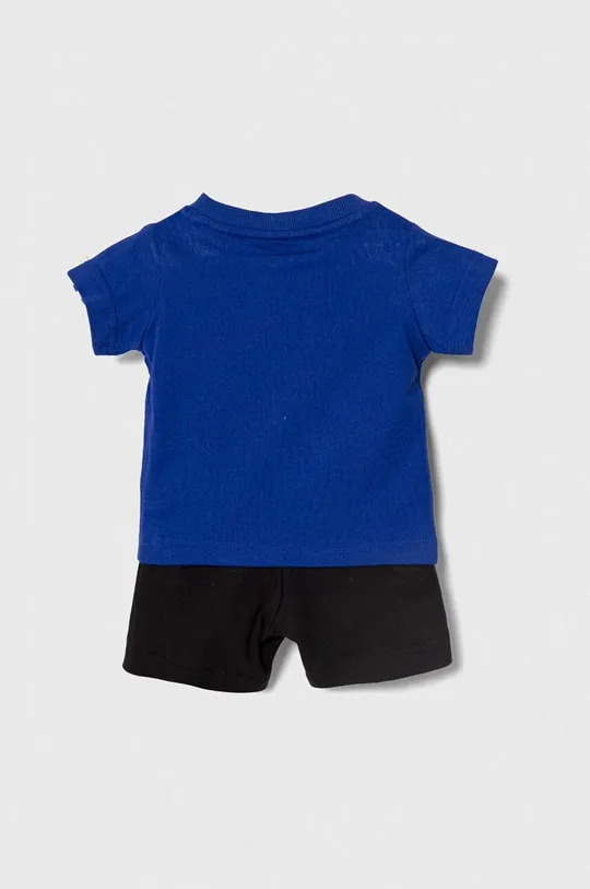 Дитячий бавовняний комплект adidas темно-синій