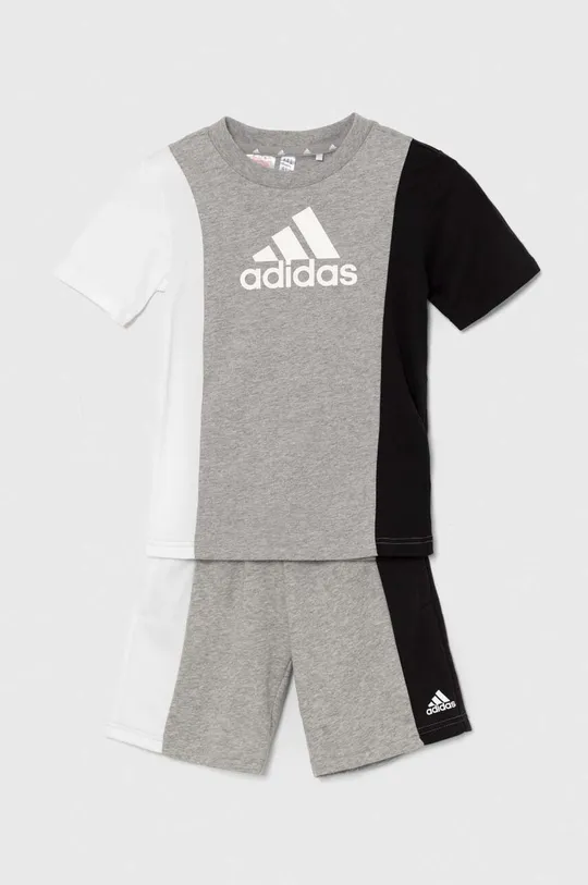 серый Детский комплект adidas Для мальчиков