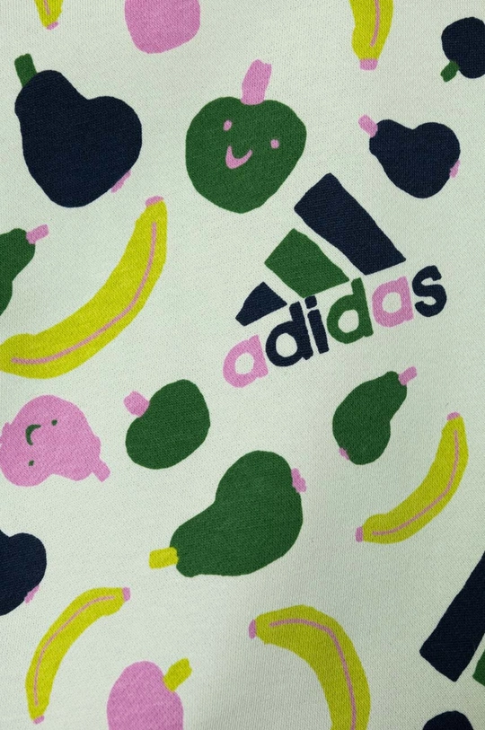 Παιδική φόρμα adidas Υλικό 1: 70% Βαμβάκι, 30% Πολυεστέρας Υλικό 2: 52% Βαμβάκι, 48% Πολυεστέρας Πλέξη Λαστιχο: 95% Βαμβάκι, 5% Σπαντέξ