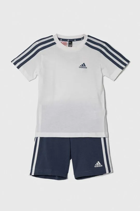 білий Дитячий бавовняний комплект adidas Для хлопчиків