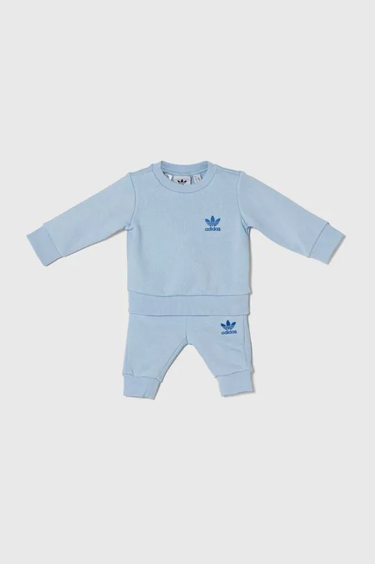 голубой Спортивный костюм для младенцев adidas Originals Для мальчиков
