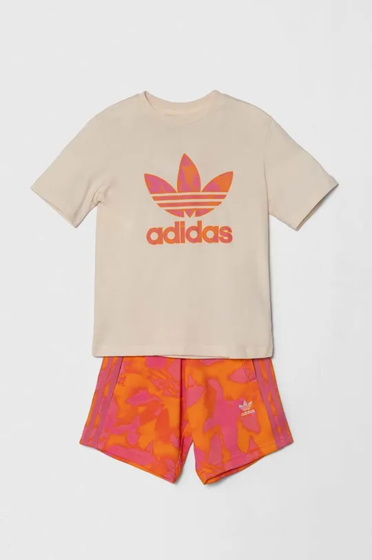 розовый Детский комплект adidas Originals Для мальчиков